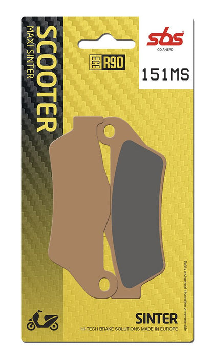 SBS Brake Pads Sinter Hi-Tech 151MS