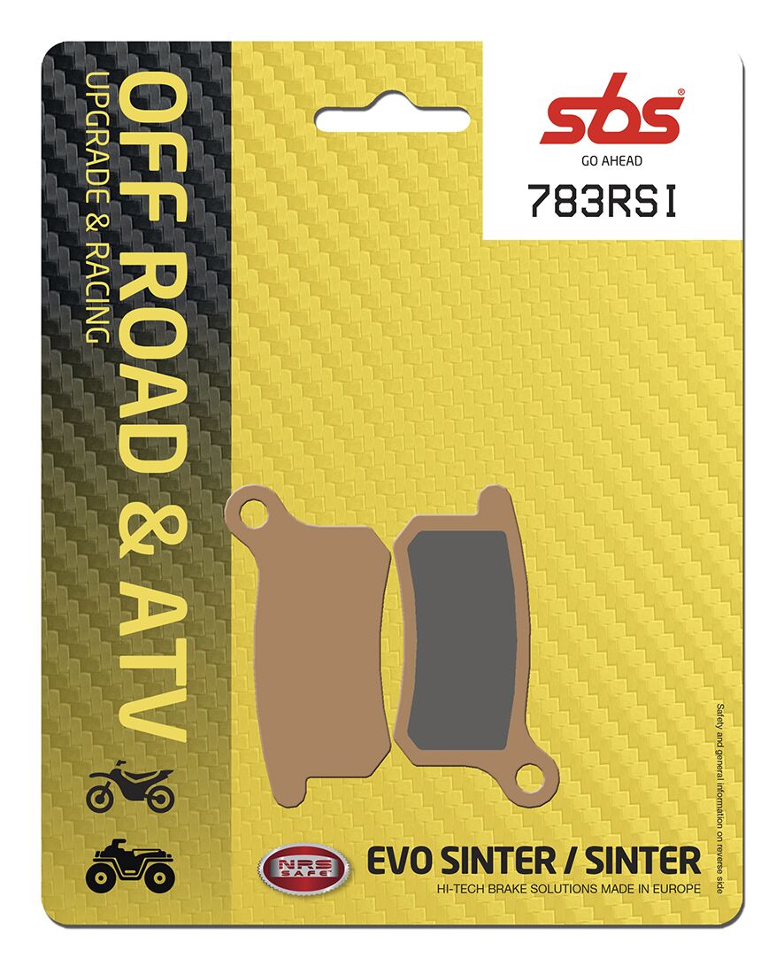SBS Brake Pads Sinter Racing Hi-Tech Offroad 783RSI