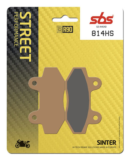 SBS Brake Pads Sinter Racing Hi-Tech 814HS