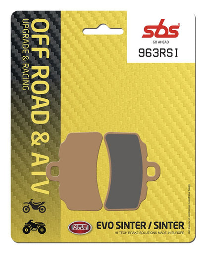SBS Brake Pad Evo Sinter Racing Hi-Tech Offroad 963RSI