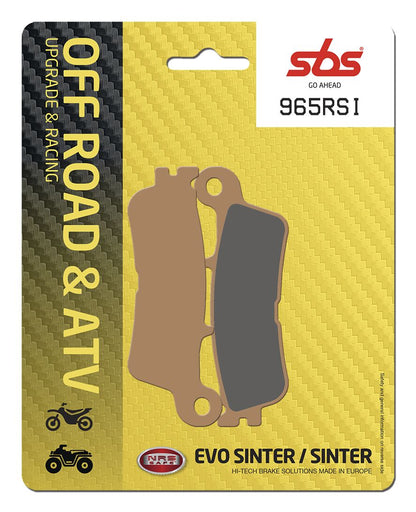 SBS Brake Pad Evo Sinter Hi-Tech Offroad 965RSI