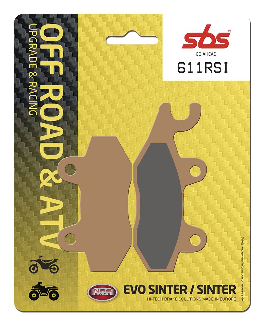 SBS Brake Pads Evo Sinter Offroad Hi-Tech 611RSI