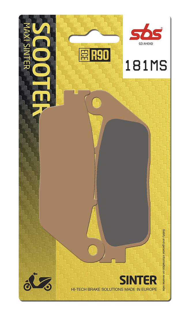 SBS Brake Pads Sinter Scooter Hi-Tech 181MS