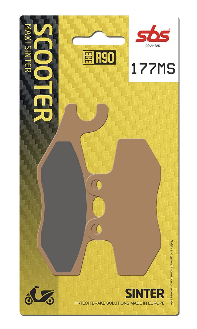 SBS Brake Pads Sinter Scooter Hi-Tech 177MS