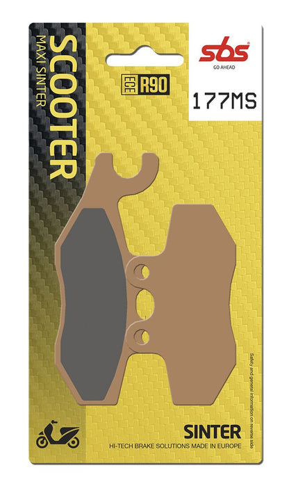 SBS Brake Pads Sinter Scooter Hi-Tech 177MS