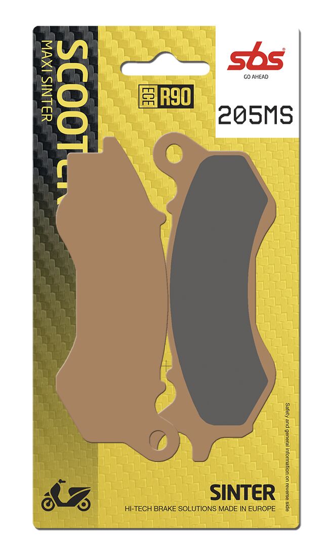 SBS Brake Pads Sinter Scooter Hi-Tech 205MS