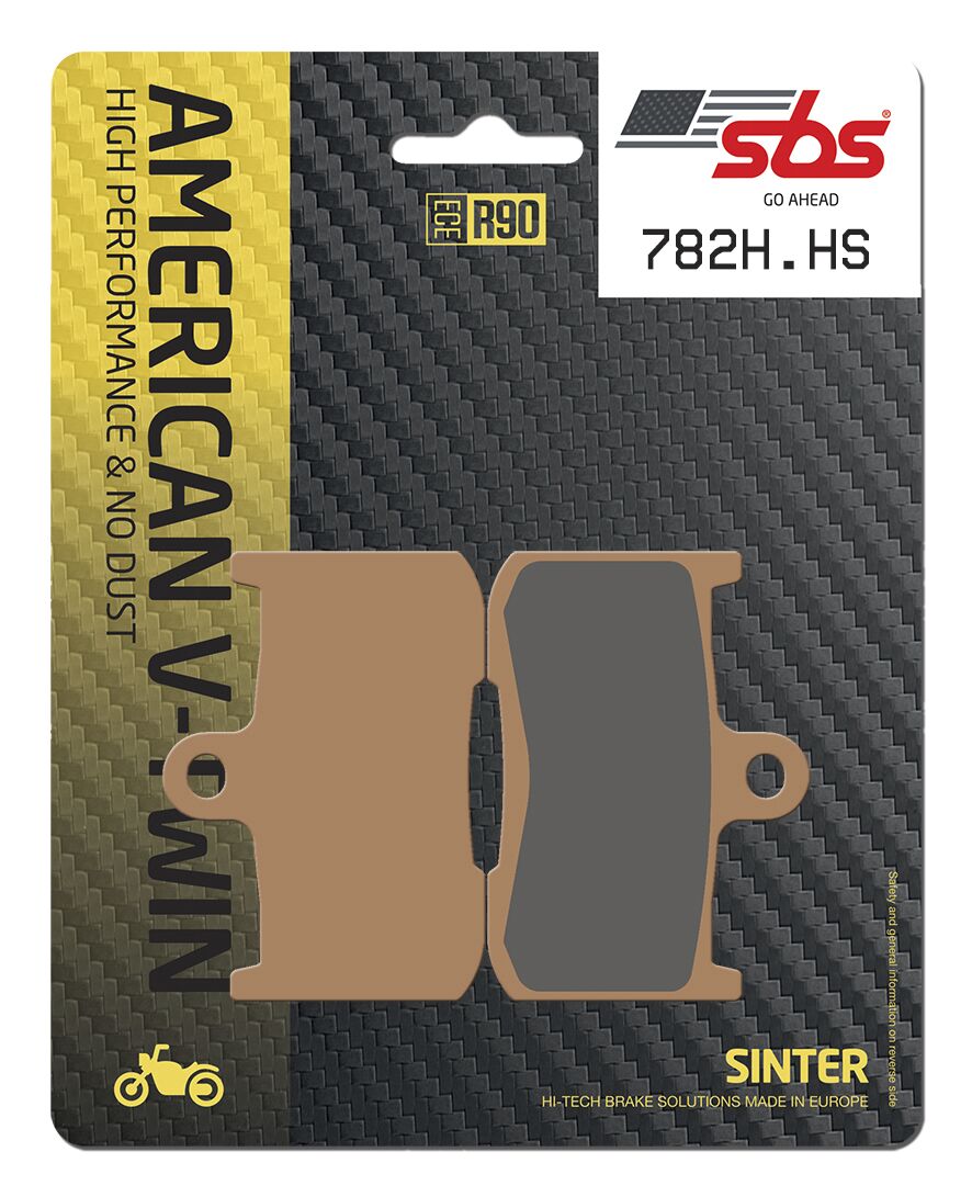 SBS Brake Pads Sinter Racing Hi-Tech 782H.HS