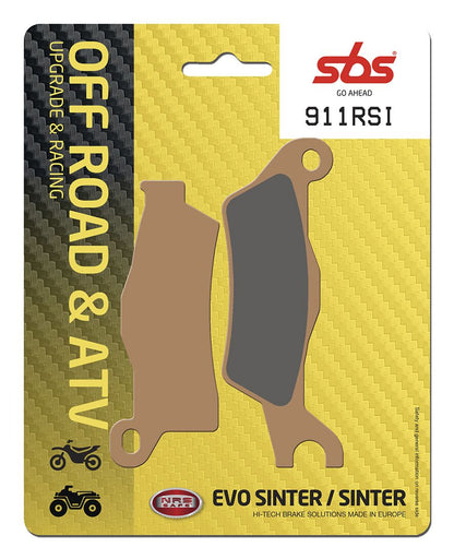 SBS Brake Pad Evo Sinter Hi-Tech Offroad 911RSI