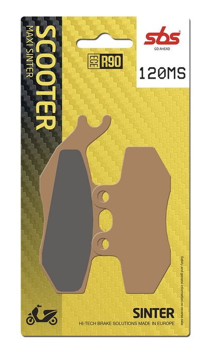 SBS Brake Pads Sinter Scooter Hi-Tech 120MS