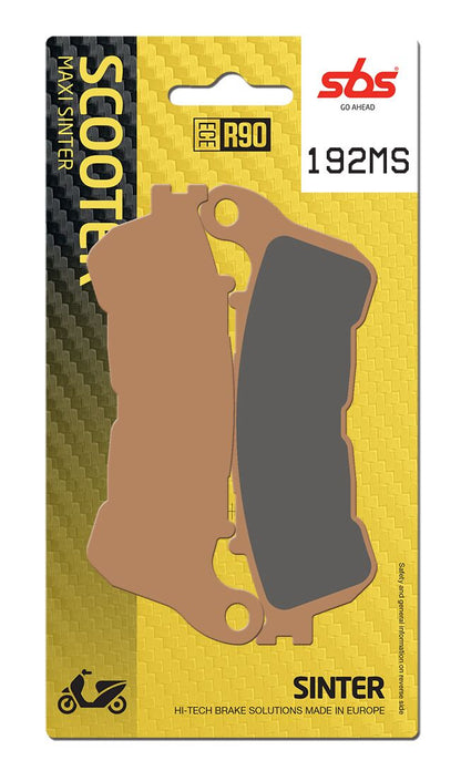 SBS Brake Pads Sinter Hi-Tech 192MS