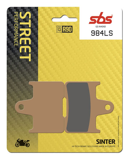 SBS Brake Pad Sinter Hi-Tech Street 984LS