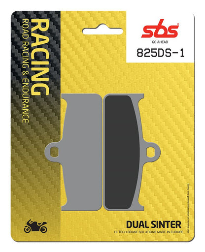 SBS BRAKE PAD DUAL SINTER DYNAMIC RACING CONCEPT 825DS-1