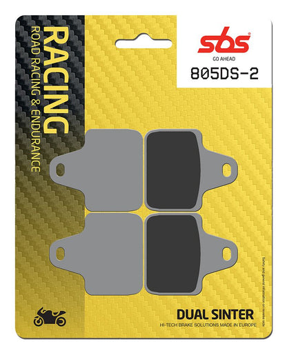 SBS BRAKE PAD DUAL SINTER DYNAMIC RACING CONCEPT 805DS-2
