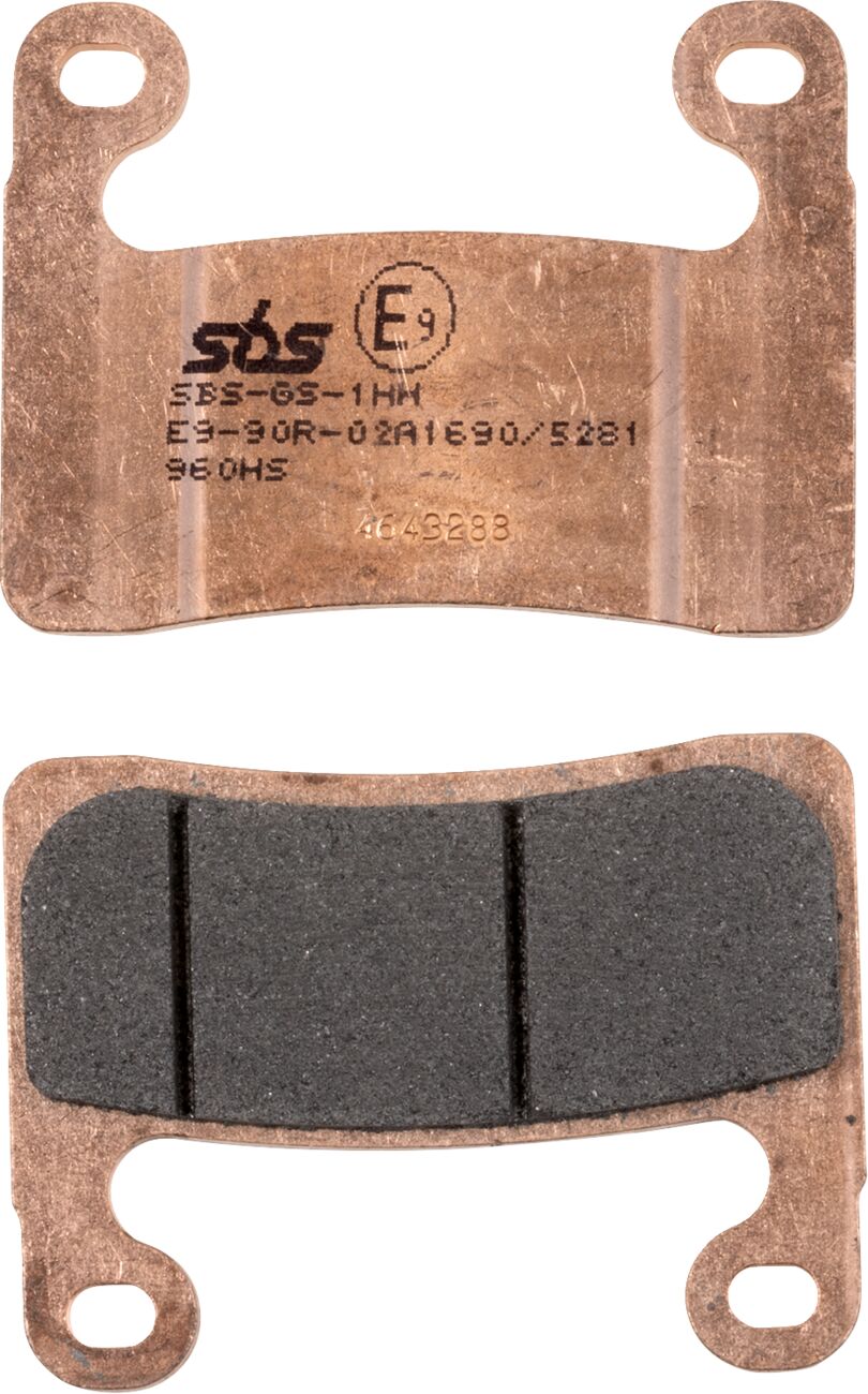 SBS HS STREET EXCEL SINTERED BRAKE PADS 960HS