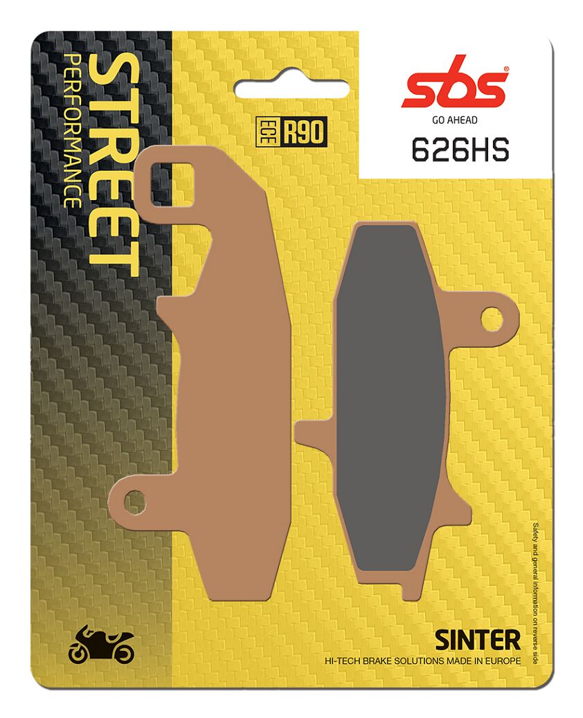 SBS BRAKE PAD HS-SERIES SINTERED 626HS