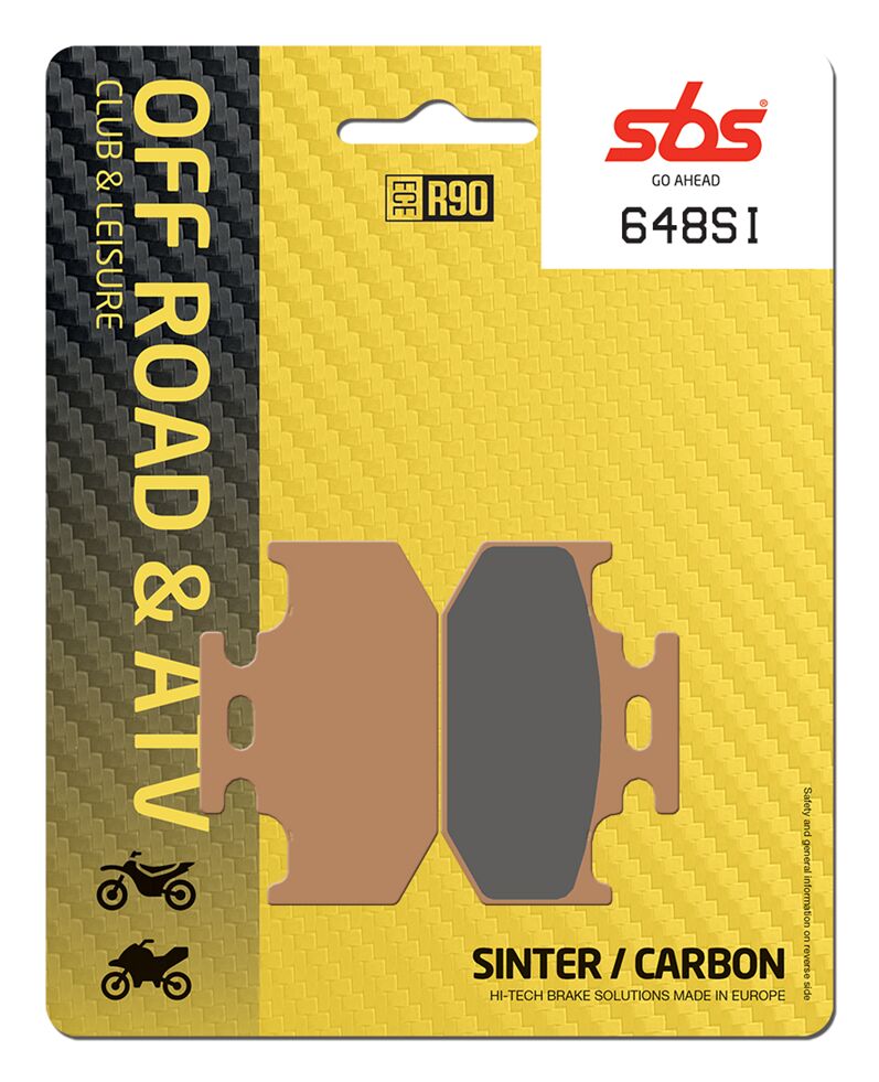SBS BRAKE PAD SINTER CARBON OFFROAD 648SI