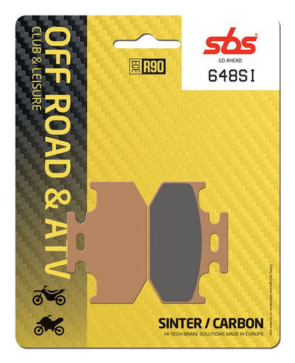 SBS BRAKE PAD SINTER CARBON OFFROAD 648SI