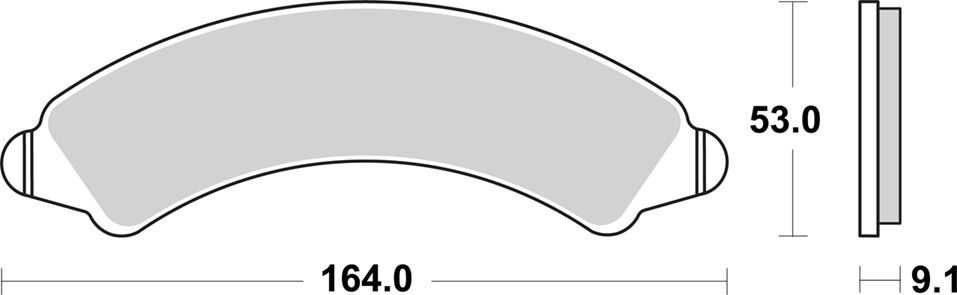 SBS BRAKE PAD SINTER OFFROAD 977RSI