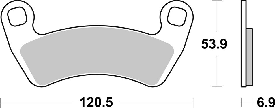 SBS BRAKE PAD SINTER OFFROAD 978RSI