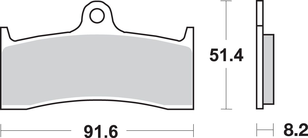 SBS BRAKE PADS SBS 676HS 676HS