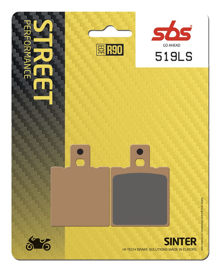SBS BRAKE PAD SINT REAR 519LS