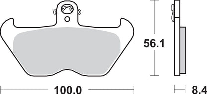 SBS BRAKE PAD SBS 703HS.S 703HS