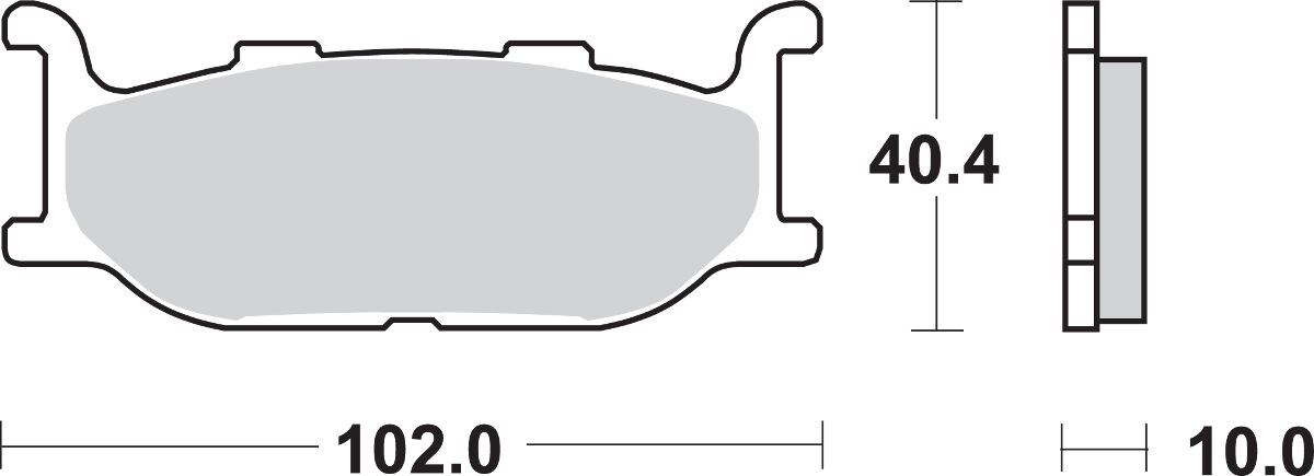 SBS BRAKE PAD SBS 663HS 663HS