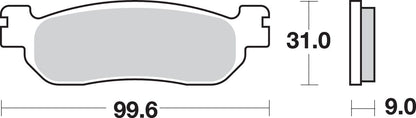 SBS BRAKE PAD SBS 728HF 728HF