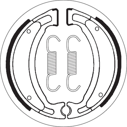 SBS BRAKE SHOES SBS 2028 2028