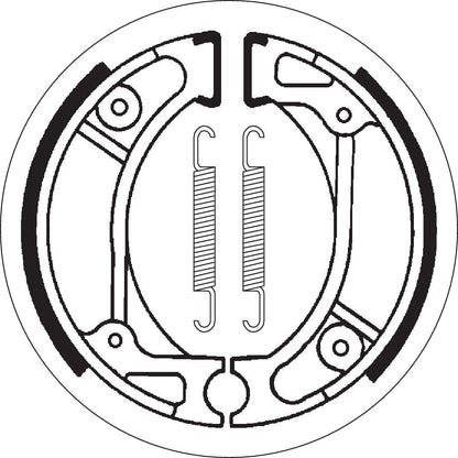 SBS BRAKE SHOES SBS 2057 2057