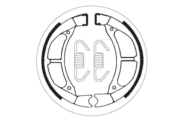SBS Brake Shoe Offroad 2182