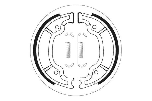 SBS Brake Shoe Street 2199