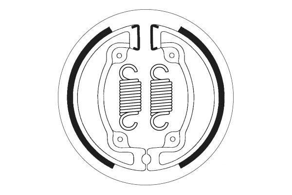 SBS Brake Shoe Street 2203