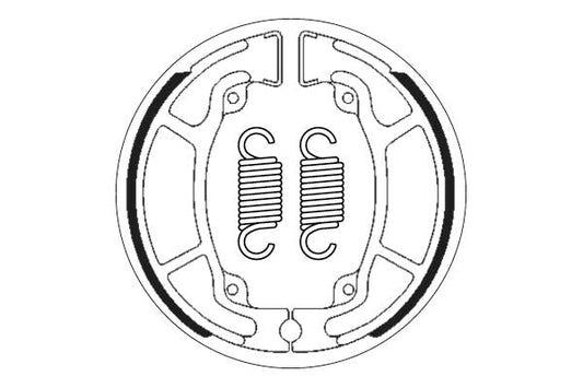 SBS Brake Shoe Street 2208