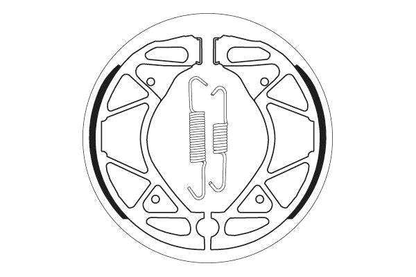 SBS Brake Shoe Street 2209