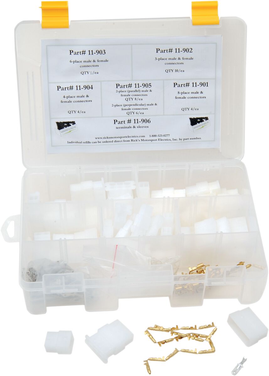 RICK'S MOTORSPORT ELECTRIC WIRE CONNECTOR KIT UNIVERSAL 11-501