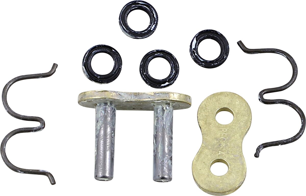 REGINA 530/136 ZRT 1 RIVET LINK 530 Z-RING REPLACEMENT CONNECTING LINK / GOLD|BLACK / STEEL 19/136ZRT