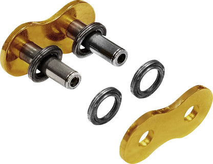 REGINA 520/135 ZRP 1 RIVET LINK 520 Z-RING REPLACEMENT CONNECTING LINK / GOLD|BLACK / STEEL 44/135ZRP