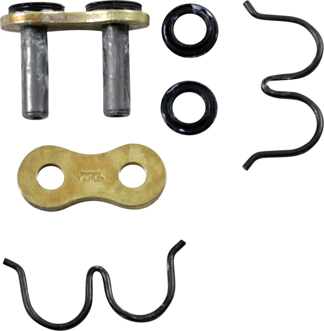 REGINA 520/135 ZRP 1 RIVET LINK 520 Z-RING REPLACEMENT CONNECTING LINK / GOLD|BLACK / STEEL 44/135ZRP
