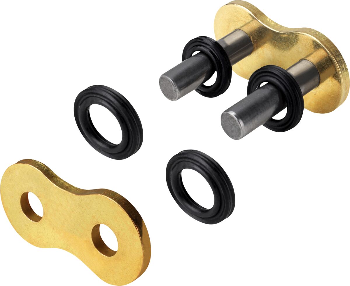 REGINA 520/135 ZRT 1 RIVET LINK 520 Z-RING REPLACEMENT CONNECTING LINK / GOLD|BLACK / STEEL 19/135ZRT