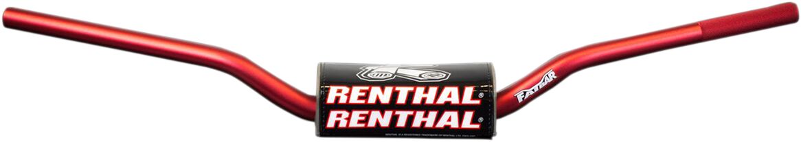 Renthal RENTHAL FATBAR RED 839 839-01-RD