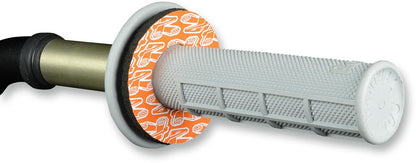 Renthal GRIP DONUTZ WHT/ORG G204