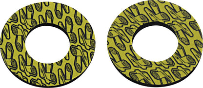 Renthal GRIP DONUTZ BLK/YELL G205