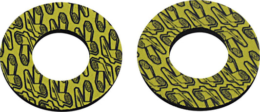 Renthal GRIP DONUTZ BLK/YELL G205