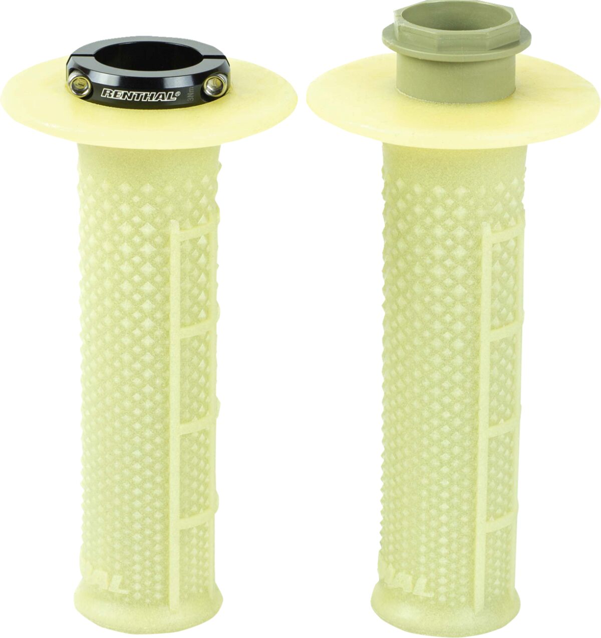 Renthal GRIP LOCKON RWORKS 1/2 WAFFLE TAPERED ARAMID G240
