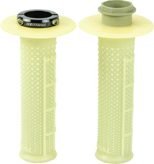 Renthal GRIP LOCKON RWORKS 1/2 WAFFLE TAPERED ARAMID G240