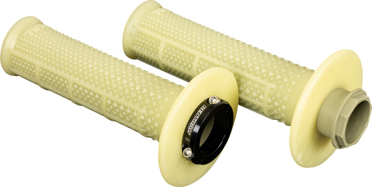 Renthal GRIP LOCKON RWORKS 1/2 WAFFLE TAPERED ARAMID G240