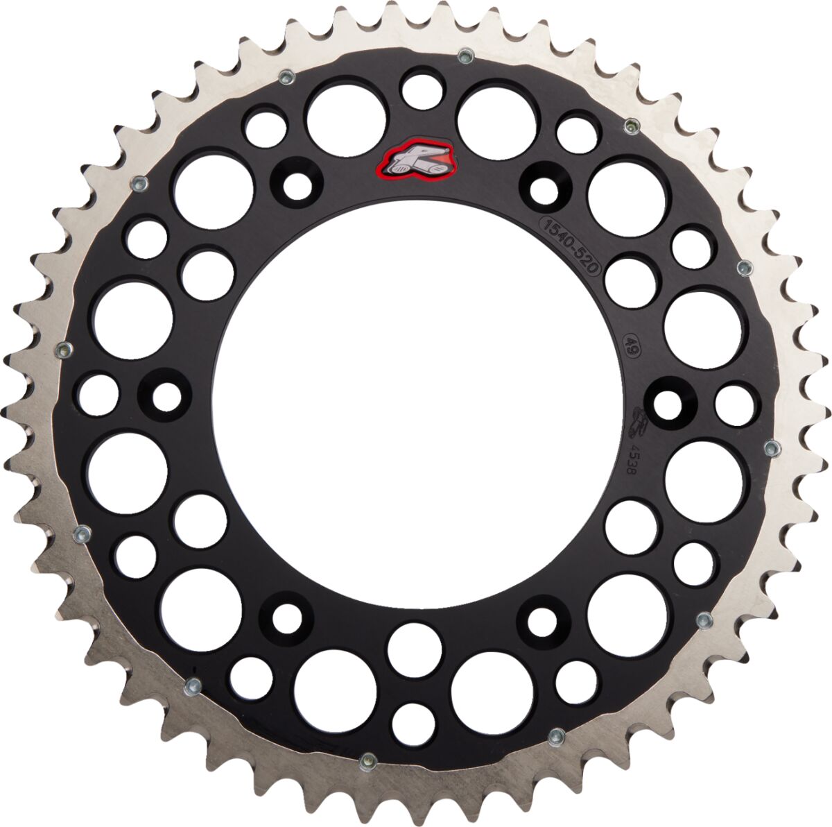 Renthal SPROCKET R 520 49T BK SC TWIN 1540-520-49GPBK