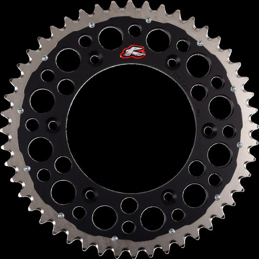 Renthal SPROCKET R 520 48T BK SC TWIN 2240-520-48GPBK
