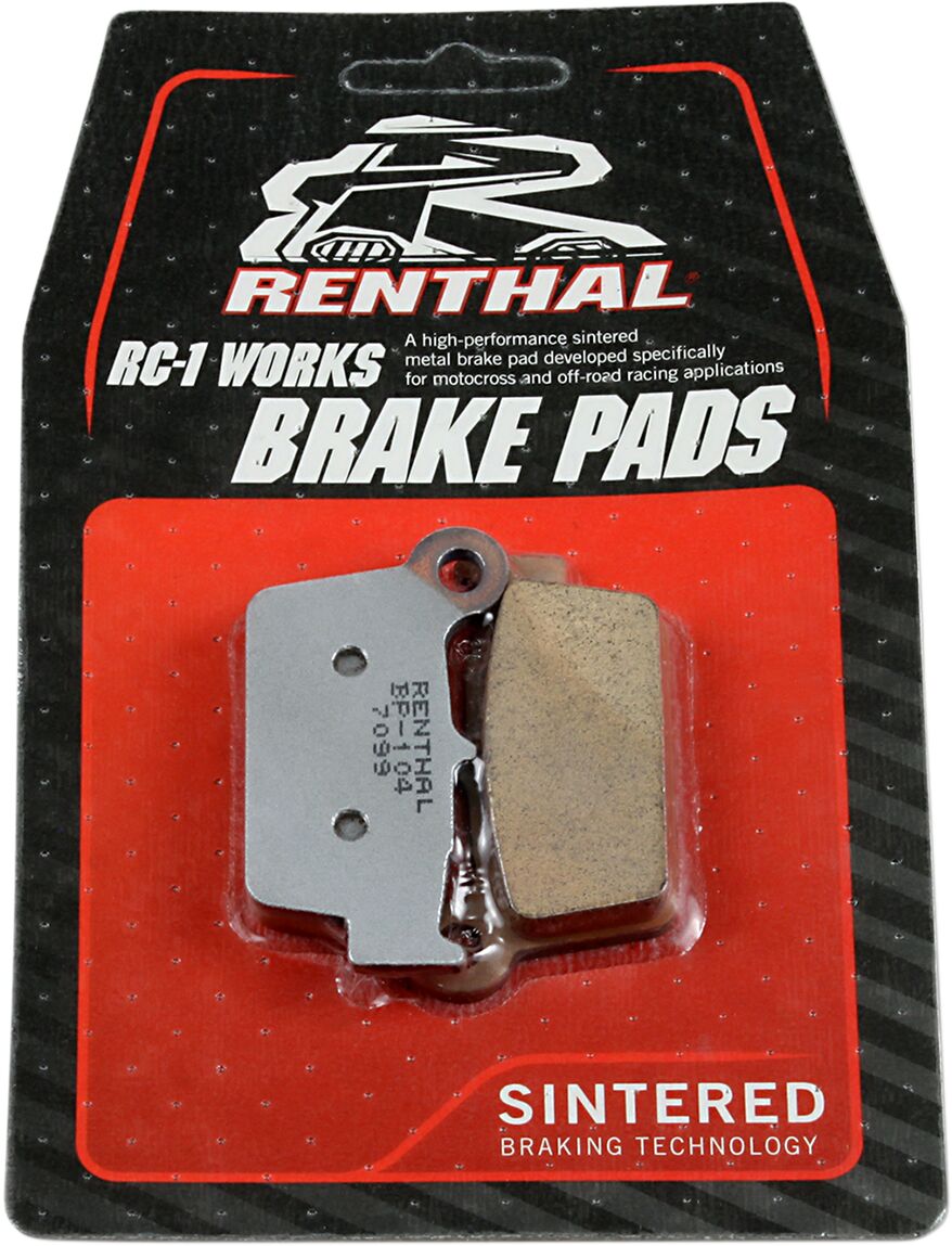 Renthal BRAKE PADS SINTERED BP104 BP-104